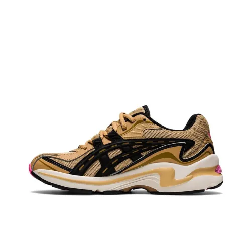 Asics Gel Preleus Low Топ Беговые кроссовки Женские Желтый Черный