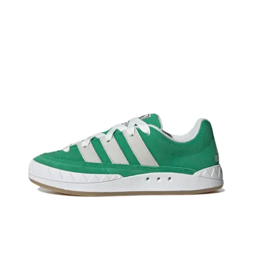 Adidas Originals Adimatic Slip Resistant Abrasion Resistant Легкий Низкий Топ Скейтборд Кроссовки Унисекс Зеленый Серый