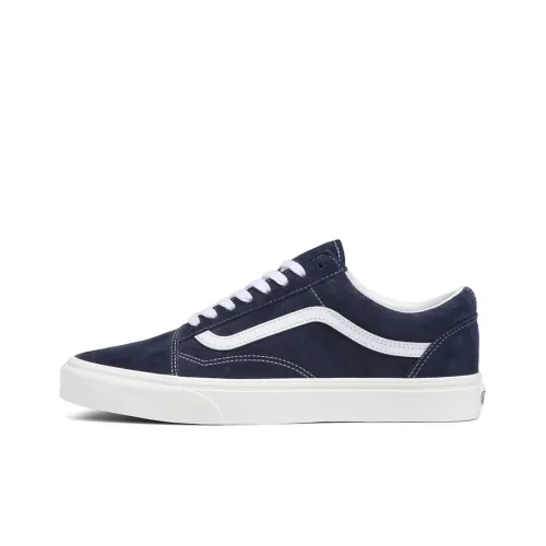 VANS Old Skool Collection Низкие Кроссовки для Скейтбординга Унисекс Полночный Синий