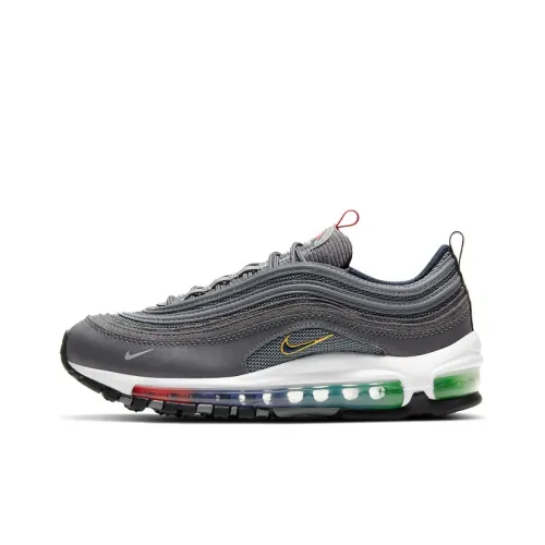 Nike Air Max 97 EOI Low Топ Беговые кроссовки GS Серый цвет
