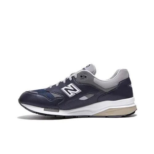 New Balance NB 1600 Low Топ Тренировочные Беговые Кроссовки Унисекс Темно-Синий Серый