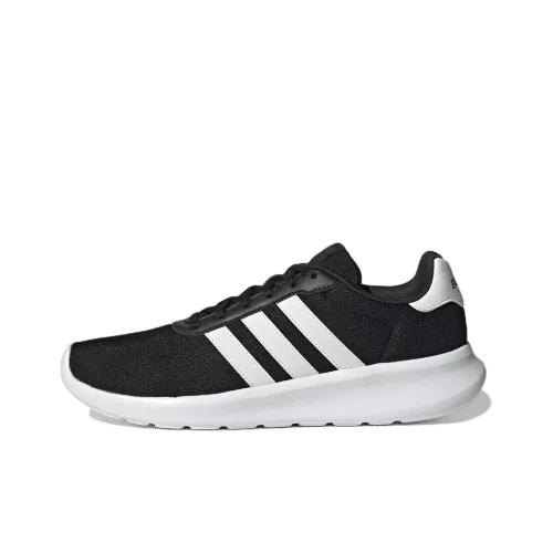 Adidas Lite Racer 3,0 Устойчивый к истиранию Дышащий Низкий Топ Повседневная Беговая Обувь Мужская Черная