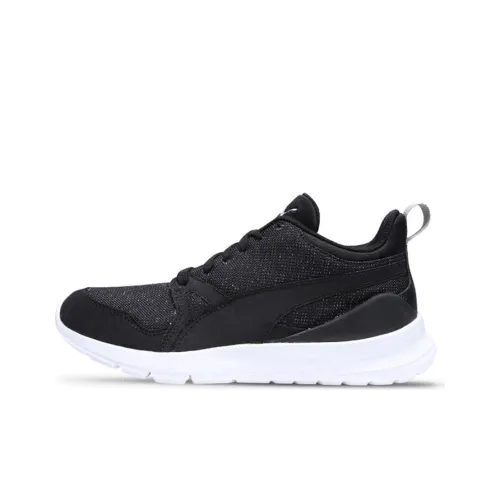 PUMA Duplex Evo Амортизация Легкий Низкий Топ Женские Повседневные Туфли Женские Черный Белый