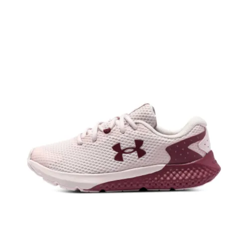 Under Armour Charged Rogue 3 Low Беговые кроссовки Женские Розовые