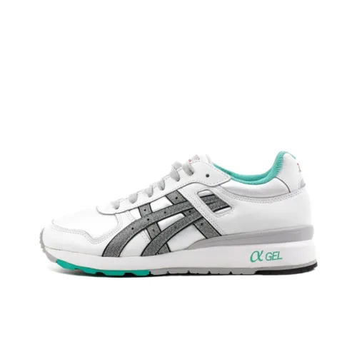 ASICS GT II Устойчивые к истиранию Низкие Беговые кроссовки Мужские Белые Серые