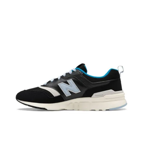 New Balance NB 997 Low Топ Беговые кроссовки Женские Черный Синий