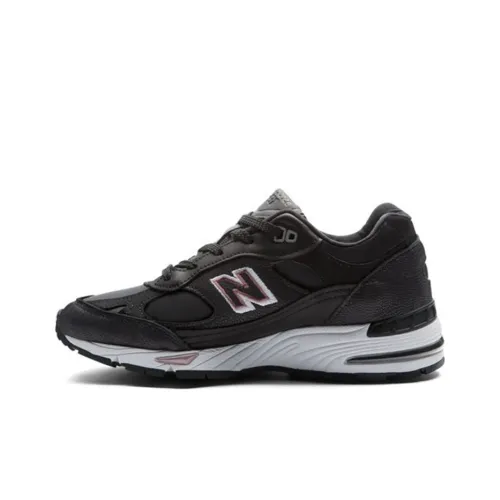 New Balance NB 991 Series Низкие Беговые Кроссовки Женские Черные С НАМЕТОМ UK