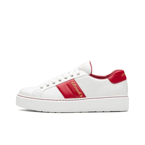 CHURCH'S Низкий Топ Стильный Скейтбординг Мужской Белый Красный