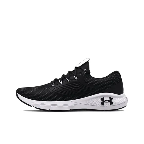 Under Armour Charged Vantage 2 Low Топ Повседневные Беговые Кроссовки Мужские Черные Белые
