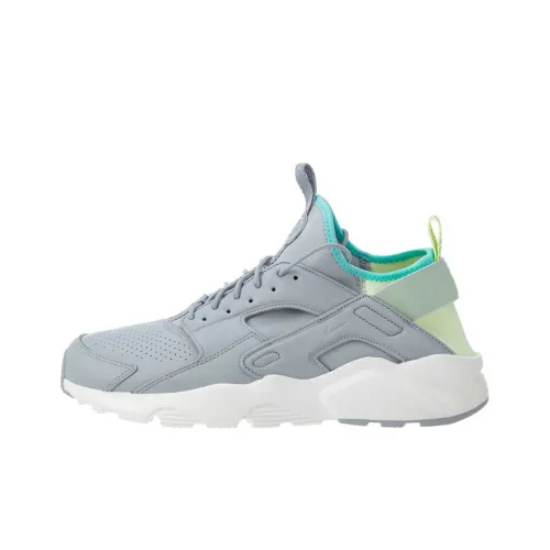 Nike Air Huarache Run Шокабойеры Противоскользящие Устойчивые к истиранию Низкий Топ Беговые кроссовки Мужские Серые