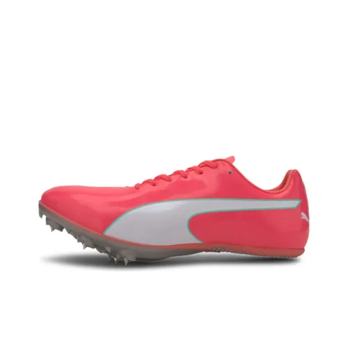 PUMA Evospeed Sprint 10 Evospeed Sprint 10 Устойчивый к истиранию Низкий Топ Беговые кроссовки Мужские Красные Спортивные