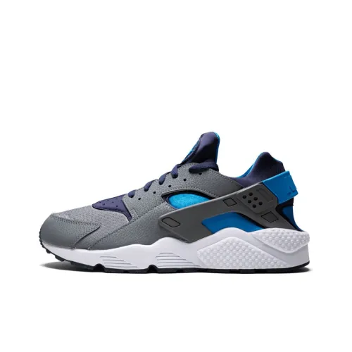 Nike Huarache 'GREY Синий' Низкие Беговые Кроссовки Мужские Серый Синий