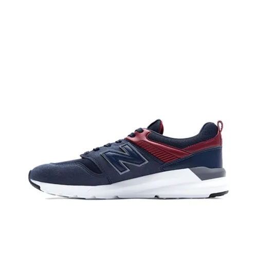 New Balance NB 009 Low Топ Беговые кроссовки Мужской Темно-синий Красный