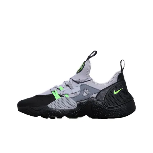 Nike Huarache E.D.G.E. Амортизация противоскользящее покрытие устойчивое к истиранию низкий топ беговые кроссовки мужской серый черный