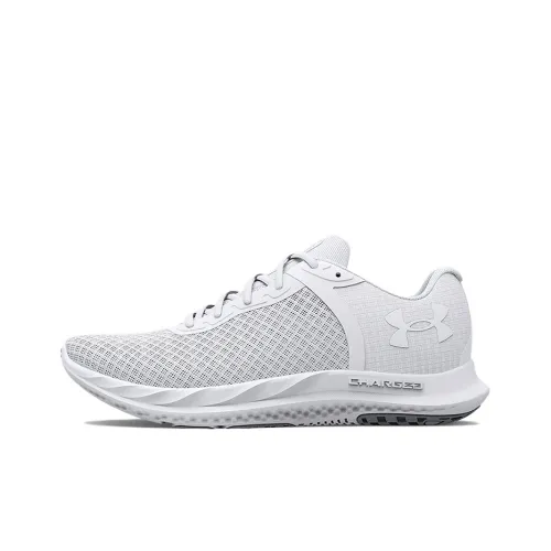 Under Armour Low Топ Повседневные Беговые Кроссовки Мужские Белые