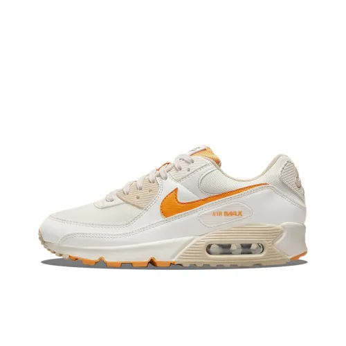 Nike Air Max 90 Low Топ Повседневные Беговые Кроссовки Мужские Экрю