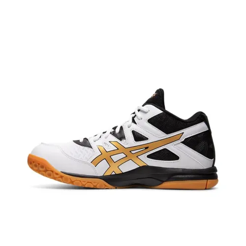 Asics Гель Task 2 MT MID Топ Беговые кроссовки Мужской Белый черный золотой