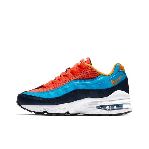 Nike Air Max 95 Low Беговые кроссовки Женские Красные Синие Черные