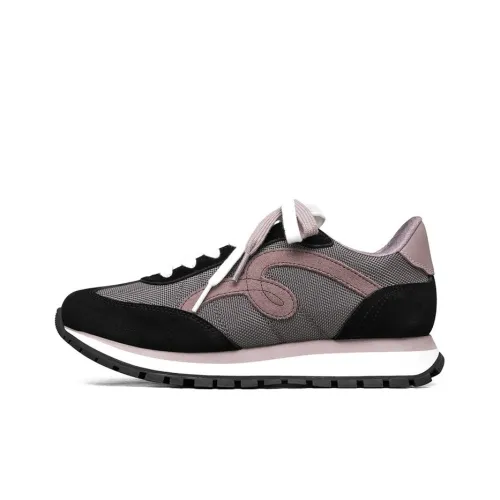 Skechers Bob's Низкие Беговые Кроссовки Женские Черные Розовые