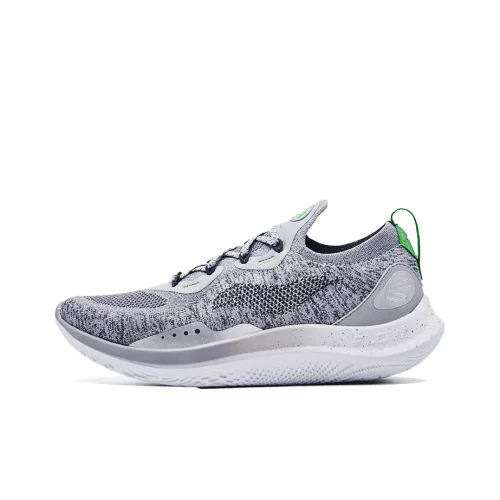 Under Armour Низкий Топ Повседневные Беговые Кроссовки Унисекс Серый