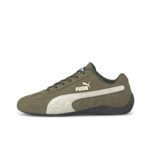 PUMA Speedcat Амортизирующие шоки Противоскользящие Устойчивые к истиранию Низкий топ Беговые кроссовки Женские