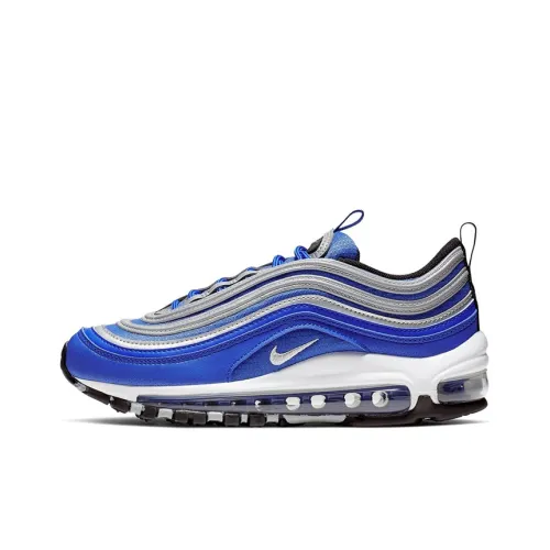 Nike Air Max 97 Low Беговые кроссовки GS Синий Серый Белый