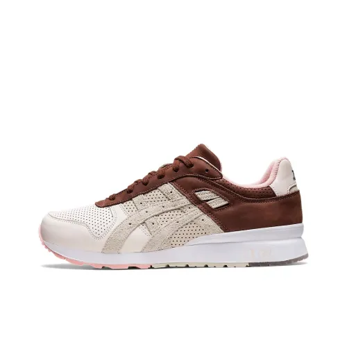 Asics GT II Low Low-Top Беговые кроссовки Унисекс Бежевый Коричневый