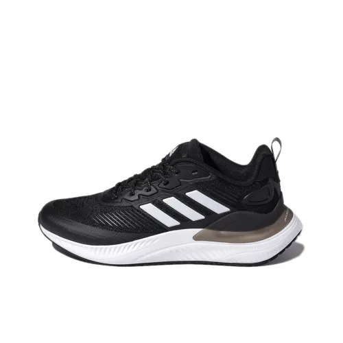 Adidas Alphamagma Shock Absorbers Slip-resistant Low Top Casual Running Shoes Unisex Black White Adidas Alphamagma Shock Absorbers Низкий топ противоскользящие повседневные беговые кроссовки унисекс черный белый