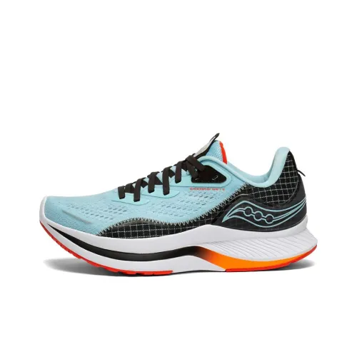 Saucony Endorphin Low Топ Беговые кроссовки Женские Синий