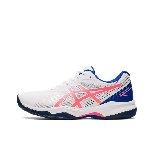 Asics Гель Game 8 Low Топ Беговые кроссовки Женские Белый Синий Розовый