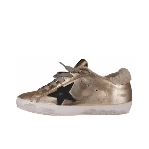 Golden Goose Супер Звезда Спортивная Скейтборд Кроссовка Женская Золотая