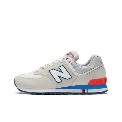 New Balance NB 574 Low Топ Беговые кроссовки Унисекс Серый