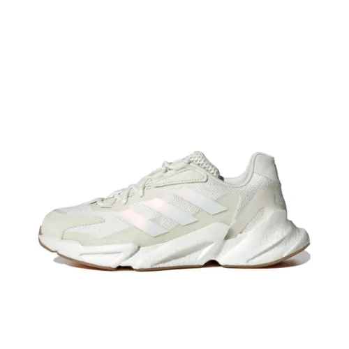 Adidas X9000l4 Амортизация Износостойкие Низкие Кроссовки для Бега Женские Экрю