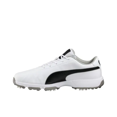 PUMA Drive Clated Drive Cleated Классический Slip-resistant Низкий топ Беговые кроссовки Мужские Белые