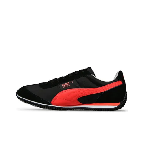 PUMA Speeder RIPSTOP Low Топ Беговые кроссовки Унисекс Черный Красный