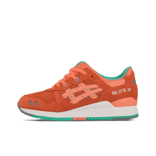 Asics Gel Lyte 3 Low Топ Беговые кроссовки Унисекс Оранжевый