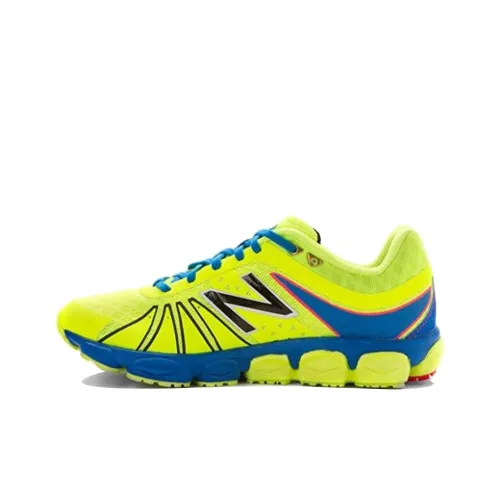 New Balance NB 890 V4 Low Топ Беговые кроссовки Женские Неоновый зеленый