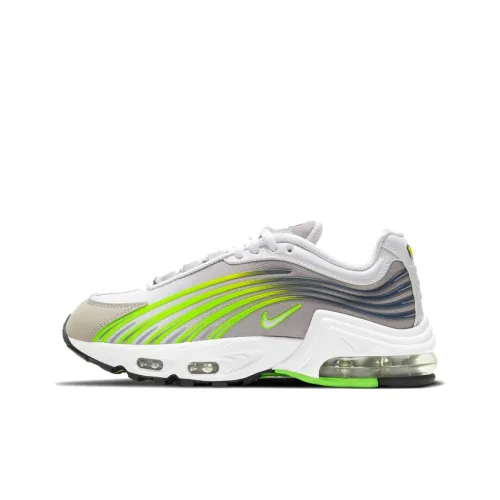 Nike Air Max Plus Low Топ Беговые кроссовки Женские Серый Зеленый