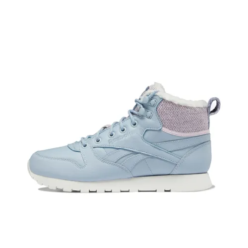Reebok Classic Leather Беговые кроссовки Высокие Топ Женские