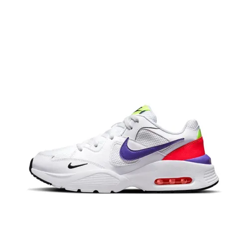 Nike Air Max Fusion Low Топ Повседневный Беговые кроссовки Мужской Белый Фуксия Красный