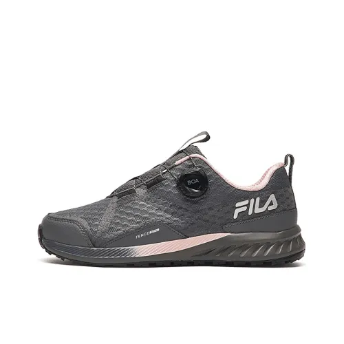 FILA Fence XTR Low Топ Беговые кроссовки Женские Серый Розовый