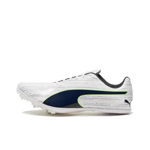 PUMA EvoSPEED Series Evospeed Spring 12 SP Low Топ Беговые кроссовки Унисекс Белый Зеленый Черный