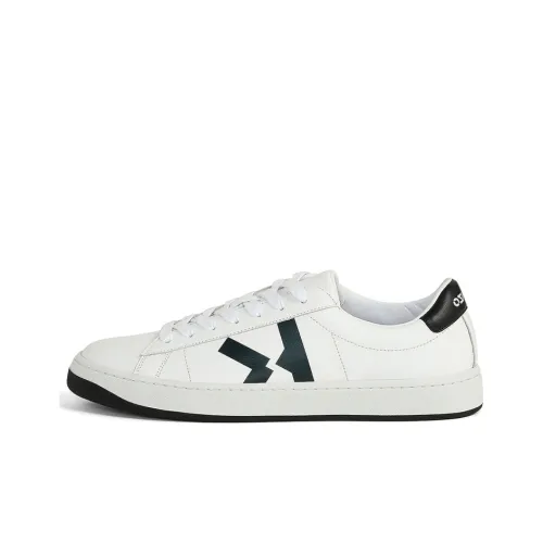 KENZO Takashi Kourt K Log Low Топ Стильные Скейтбординги Мужской Белый