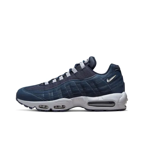 Nike Air Max 95 Low Топ Повседневные Беговые Кроссовки Мужские Синие