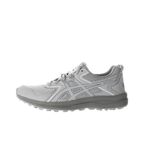 Asics Trail Scout Аbrasion Resistant Низкий Топ Беговые кроссовки Мужские Серые 4E Ширина