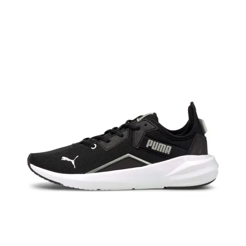 PUMA ELECTRON Амортизаторы Slip-resistant и устойчивые к истиранию Низкий топ Беговые кроссовки Женские Черные