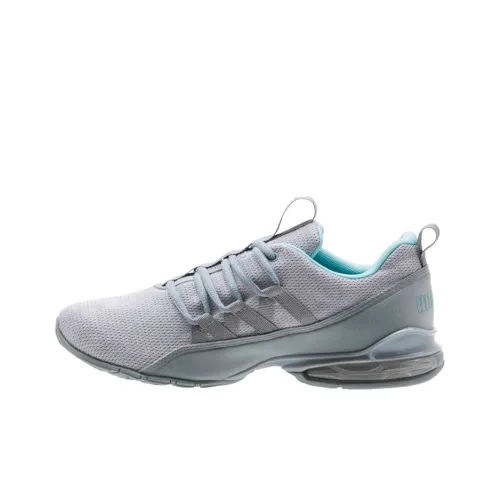 PUMA Prowl Slip Resistant Abrasion Resistant Breathable Low Top Беговые кроссовки Женские Серый Синий