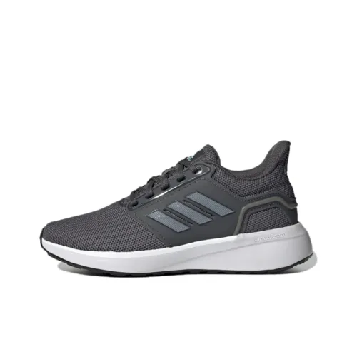 Adidas EQ19 Зимний Slip-resistant Abrasion-resistant Низкий топ Беговые кроссовки Женские Холодный серый