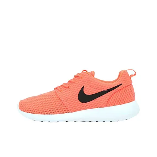 Nike Roshe One Амортизаторы Shock Absorbers Противоскользящие Устойчивые к истиранию Легкие Низкий Топ Беговые кроссовки Мужские Коралловый