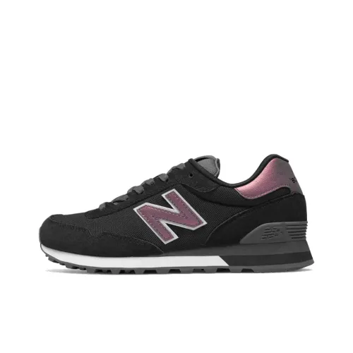 New Balance NB 515 Low Топ Марафон Беговые кроссовки Женские Черный Фиолетовый